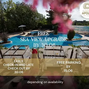 4* Hotell Apollo - Premium , Pools & Free Beach, Individual Ac In Every